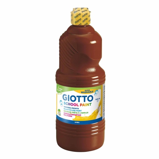 Guache GIOTTO Lavável 1000ml castanho