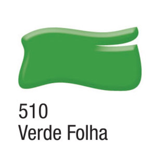 Tinta para Vidro ACRILEX Vitro 150º Verde Folha 510 37ml
