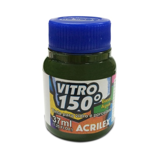 Tinta para Vidro ACRILEX Vitro 150º Verde Musgo 513 37ml