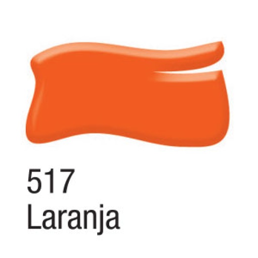 Pintura para vidrio Acrilex Vitro 150º naranja, 37 ml