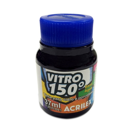 Tinta para Vidro ACRILEX Vitro 150º Azul Intenso 578 37ml