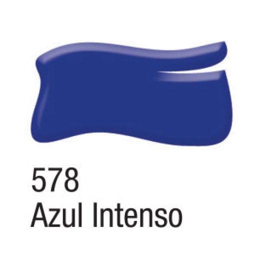 Tinta para Vidro ACRILEX Vitro 150º Azul Intenso 578 37ml