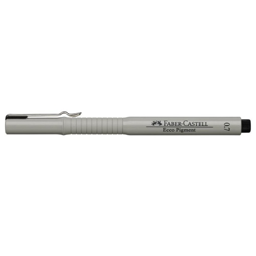 Fineliner FABER-CASTELL ECCO Pigment 0.7mm black