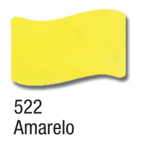 Esmalte Vitral ACRILEX Amarelo 522 37ml