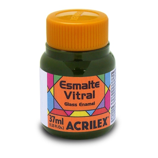 Esmalte Vitral ACRILEX Verde Oliva 545 37ml