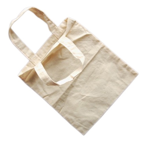Saco Algodão Cru com Asas 20x24cm
