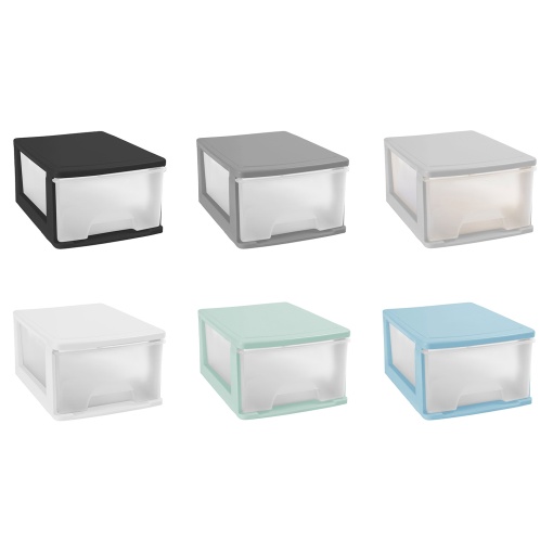 Gaveta multiusos KOZZI 37,5x37,5x21,5cm cores sortidas 12.320a
