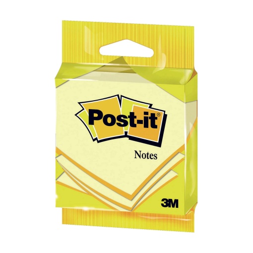 Bloco de Notas Aderentes POST-IT 6820 76x76mm Amarelo com 100 folhas