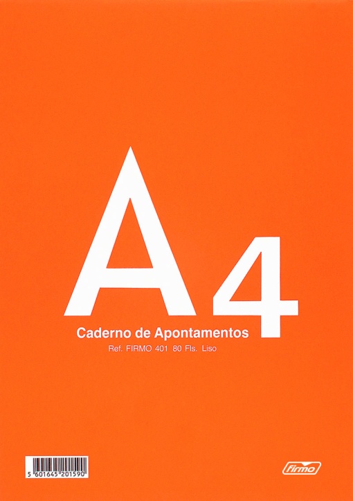 Recarga A4 FIRMO Lisa 80 folhas 60g Sortido