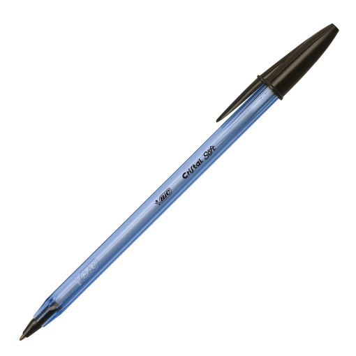 Esferográfica BIC Cristal Soft Preto