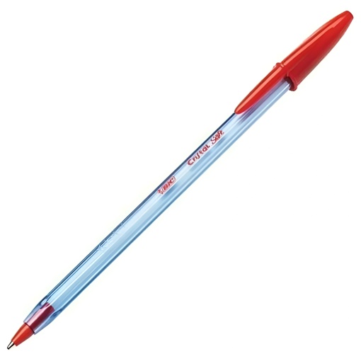 Esferográfica BIC Cristal Soft Vermelho