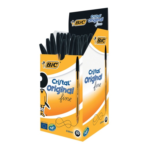 Esferográfica BIC Cristal Fine Preto