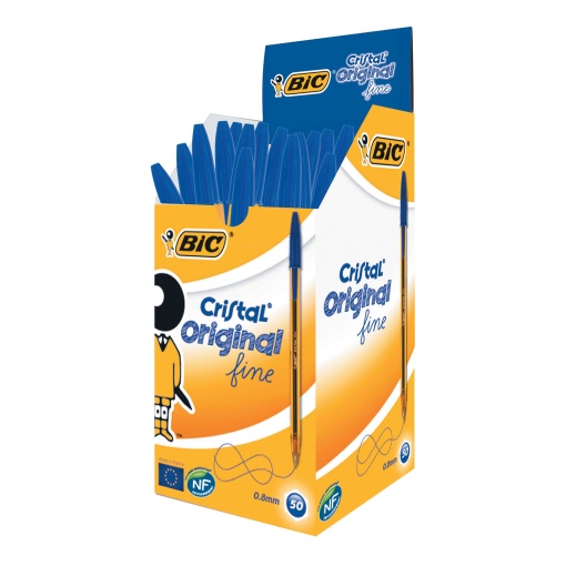 Esferográfica BIC Cristal Fine Azul