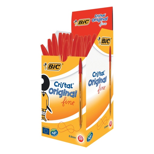 Esferográfica BIC Cristal Fine Vermelho