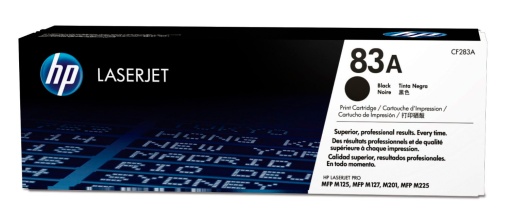Toner HP 83A Preto CF283A Pro MFP/M125/M127 1500 Páginas