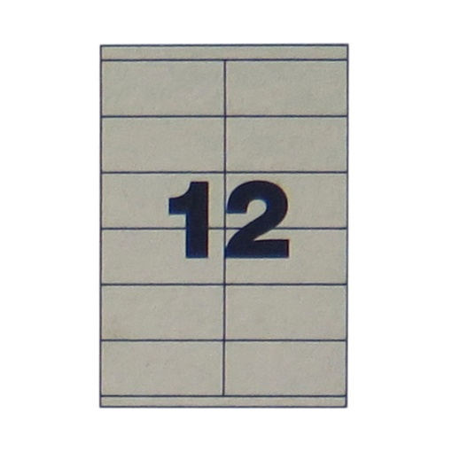 Etiquetas A4 105x48mm branco 100 folhas MULTI 3 - 1200 unidades