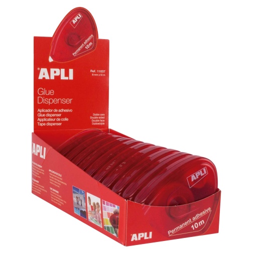 Cola Roller APLI 8mmx10m Permanente