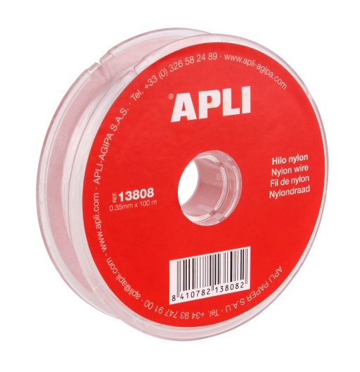 Fio de Nylon APLI 0,35mmx100m