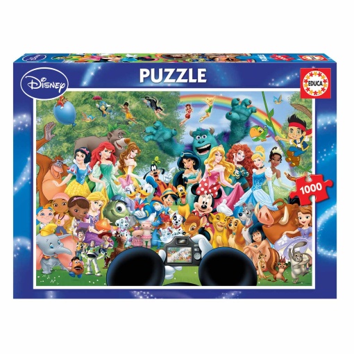 Rompecabezas educativo de 1000 piezas: El maravilloso mundo de Disney II