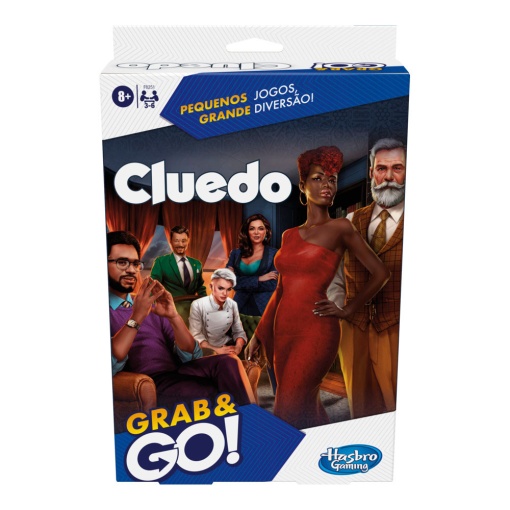 Cluedo de Viagem HASBRO Gaming Grab & GO