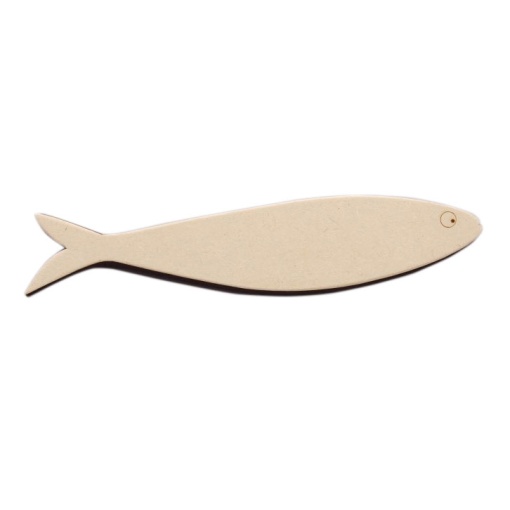 Sardinha de Madeira 20x4x0,45cm
