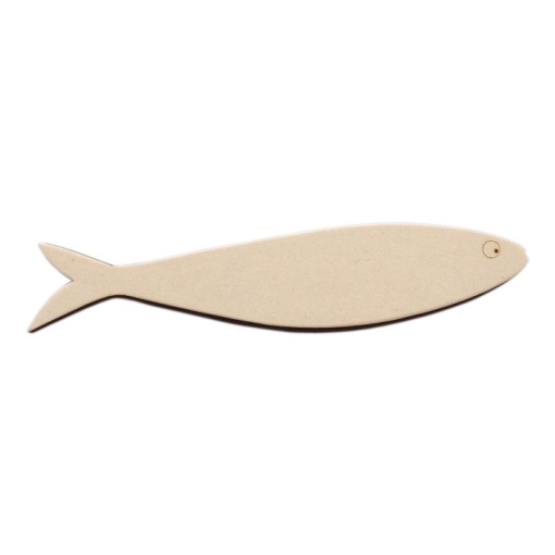 Sardinha de Madeira 8x1,5x0,3cm