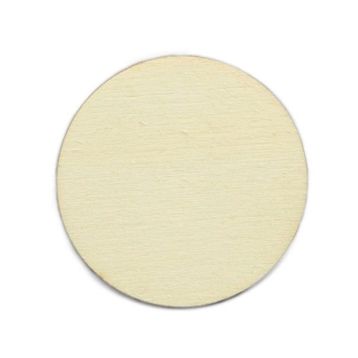 Bases para Copos de Madeira D,10x0,6cm