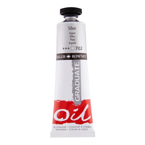 Tinta Óleo DALER-ROWNEY Graduate Prateado 38ml 702