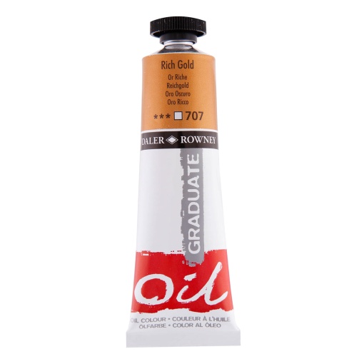 Tinta Óleo DALER-ROWNEY Graduate Ouro Rico 38ml 707