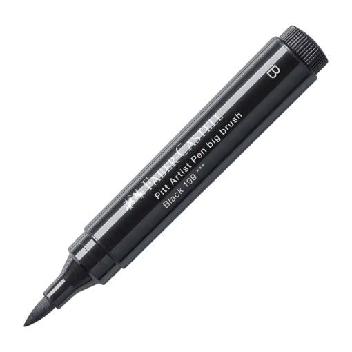 Brush pen FABER-CASTELL Pitt Artist Pen Big B preto 199