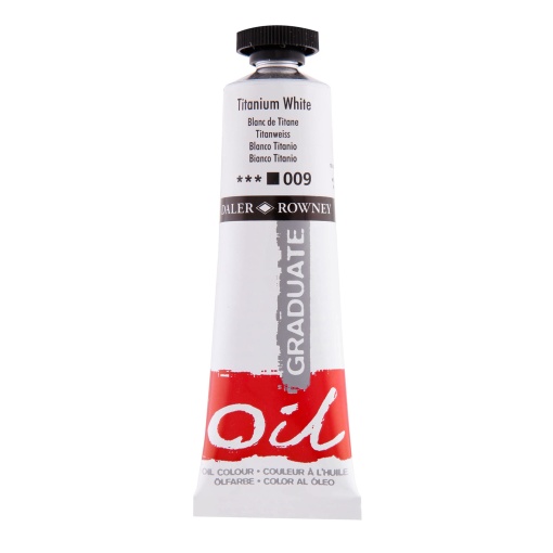 Tinta Óleo DALER-ROWNEY Graduate Branco 38ml 009