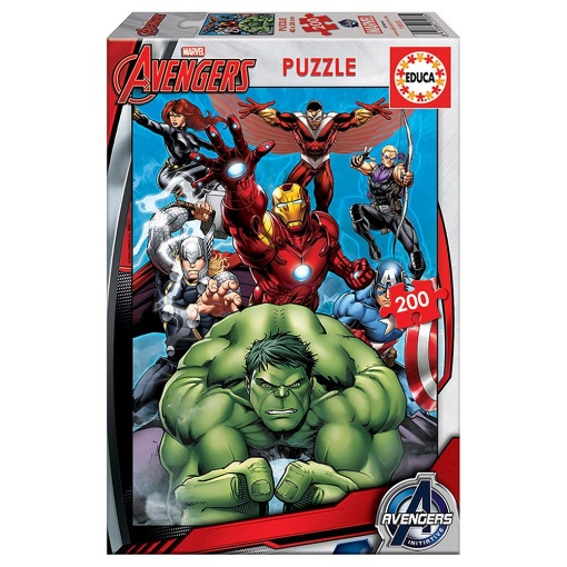 Puzzle EDUCA 200 peças Avengers