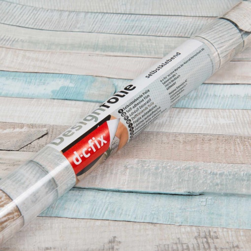 Película Adesiva D-C-FIX 45cmx2m Tábuas Pintadas 346-0644
