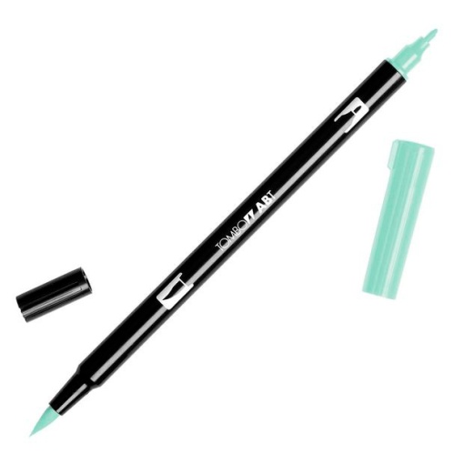 Brush pen aguarelável TOMBOW 2 pontas ABT-243 verde menta