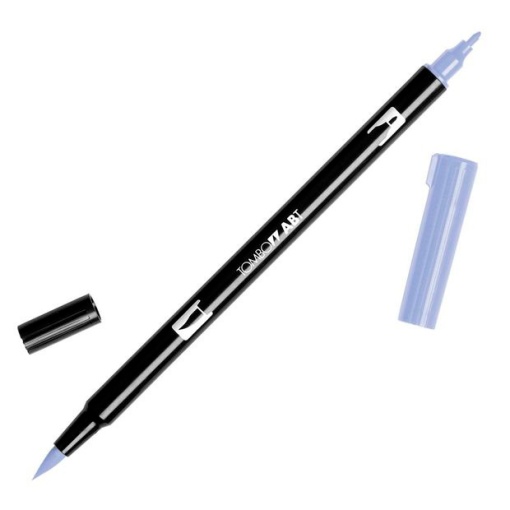 Brush Pen Aguarelável TOMBOW com 2 Pontas ABT-620 Lilás