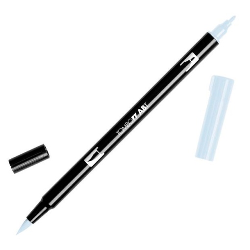 Brush Pen Aguarelável TOMBOW com 2 Pontas ABT-N89 Cinza Quente 1