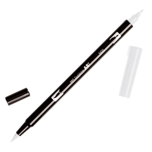 Brush Pen Aguarelável TOMBOW ABT DUAL Branco ABT-N00