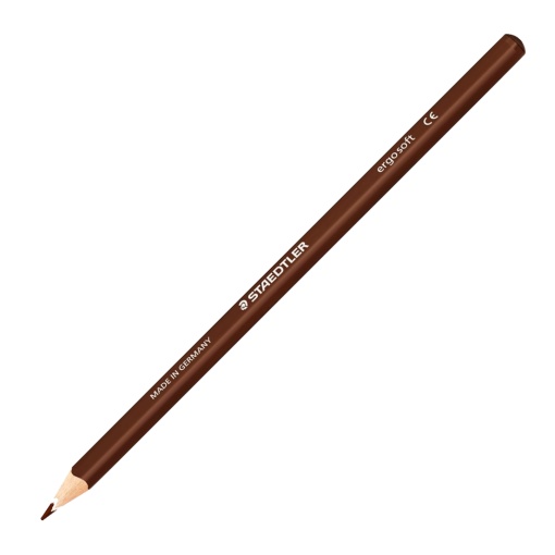 Lápis de Cor STAEDTLER Ergosoft Castanho Escuro