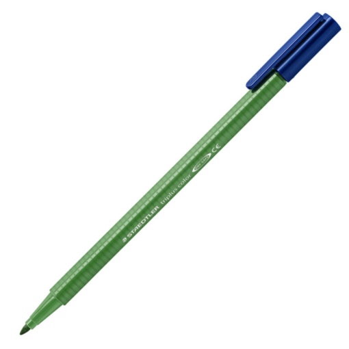 Caneta de Feltro STAEDTLER Triplus Color 323 1mm Verde Escuro 52