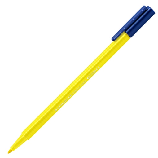Caneta de Feltro STAEDTLER Triplus Color 323 1mm Amarelo 1