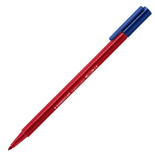 Caneta de Feltro STAEDTLER Triplus Color 323 1mm Vermelho 2