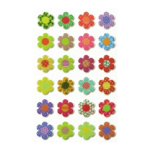 Autocolantes MAILDOR Cooky 3D flores Mdcy021