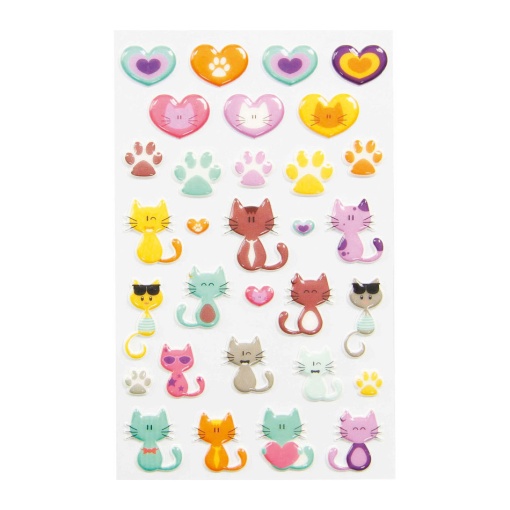 Autocolantes MAILDOR Cooky 3D cats