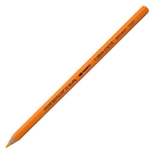 Lápis de Cor Aguarelável Caran D'ache Supracolor Soft Amarelo Dourado 020