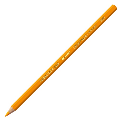 Lápis de Cor Aguarelável Caran D'ache Supracolor Soft Laranja 030