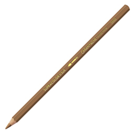 Lápis de Cor Aguarelável Caran D'ache Supracolor Soft Castanho Claro 037