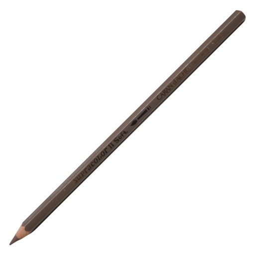 Lápis de Cor Aguarelável Caran D'ache Supracolor Soft Castanho Vandycke 045