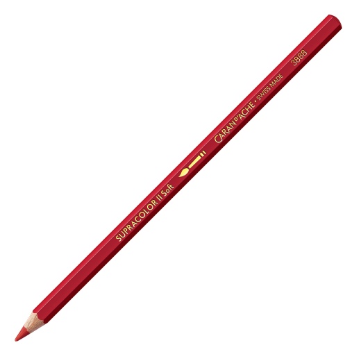 Lápis de Cor Aguarelável Caran D'ache Supracolor Soft Carmim 080