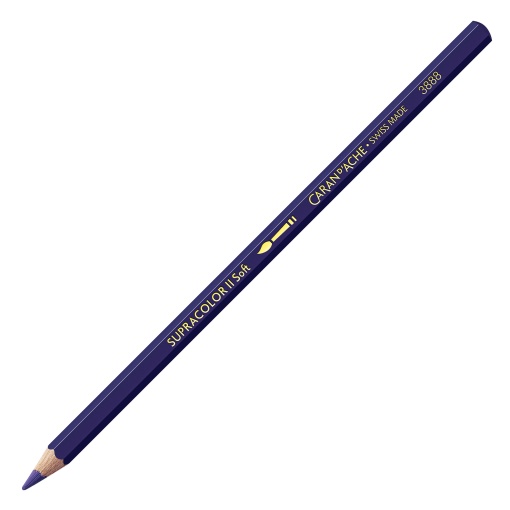 Lápis de Cor Aguarelável Caran D'ache Supracolor Soft Roxo 120