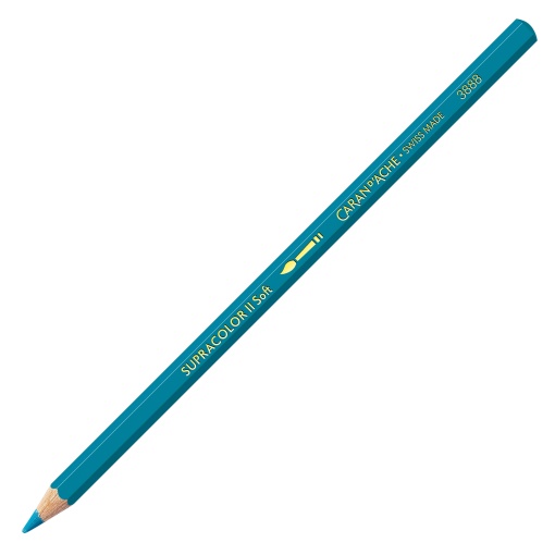 Lápis de Cor Aguarelável Caran D'ache Supracolor Soft Azul Cobalto 160
